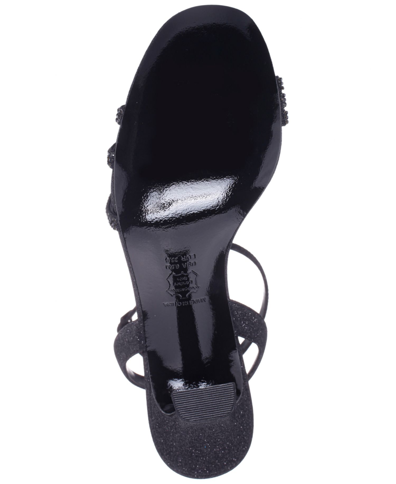 Women's Alfreda Silver Metallic Mid Heel Square Toe Sandals
