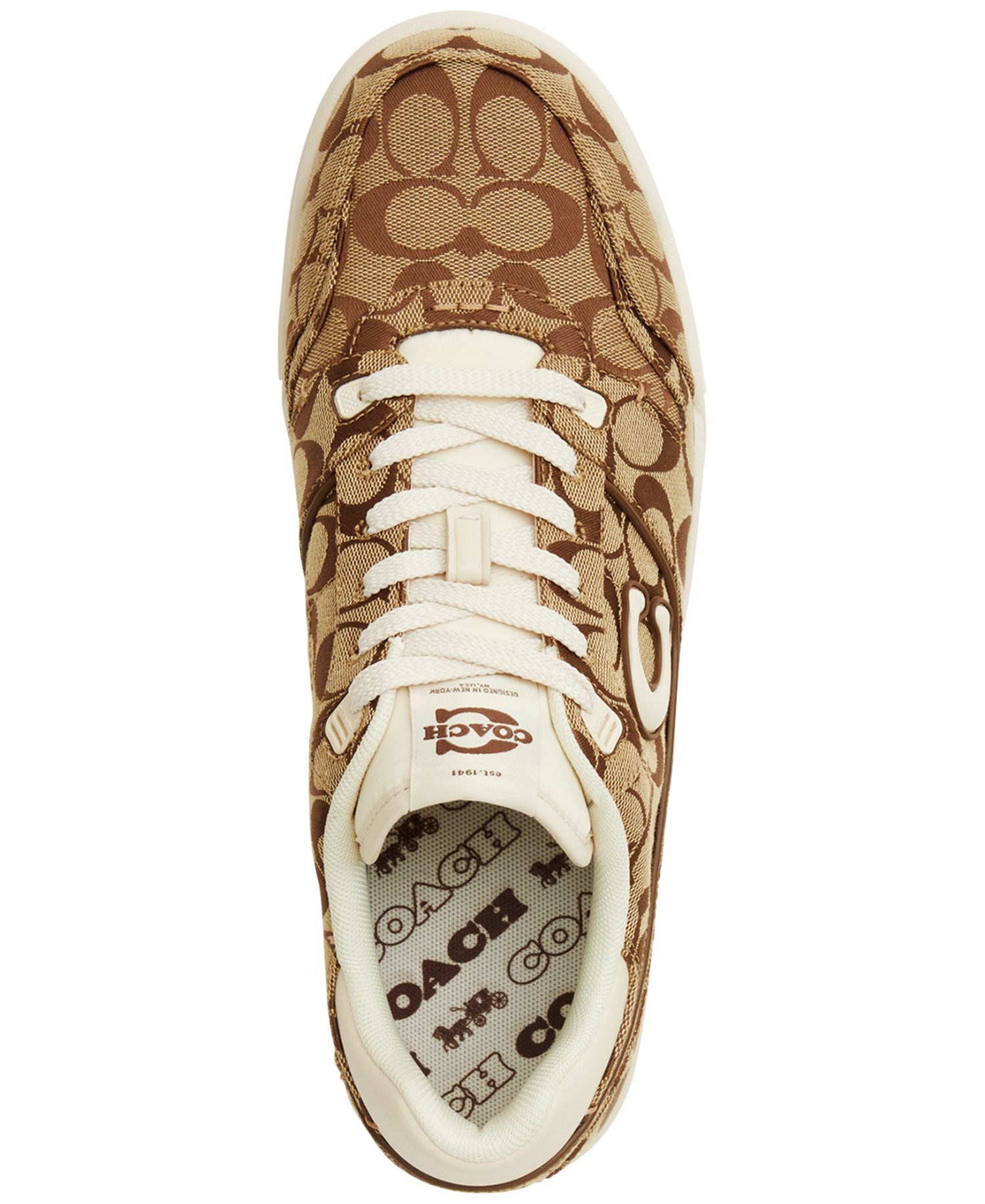 Men's SoHo Signature Sateen Jacquard Lace-Up Sneakers