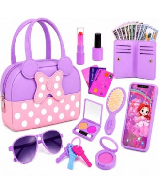 Pretend Play Purse Makeup Princess Birthday Gift Kids