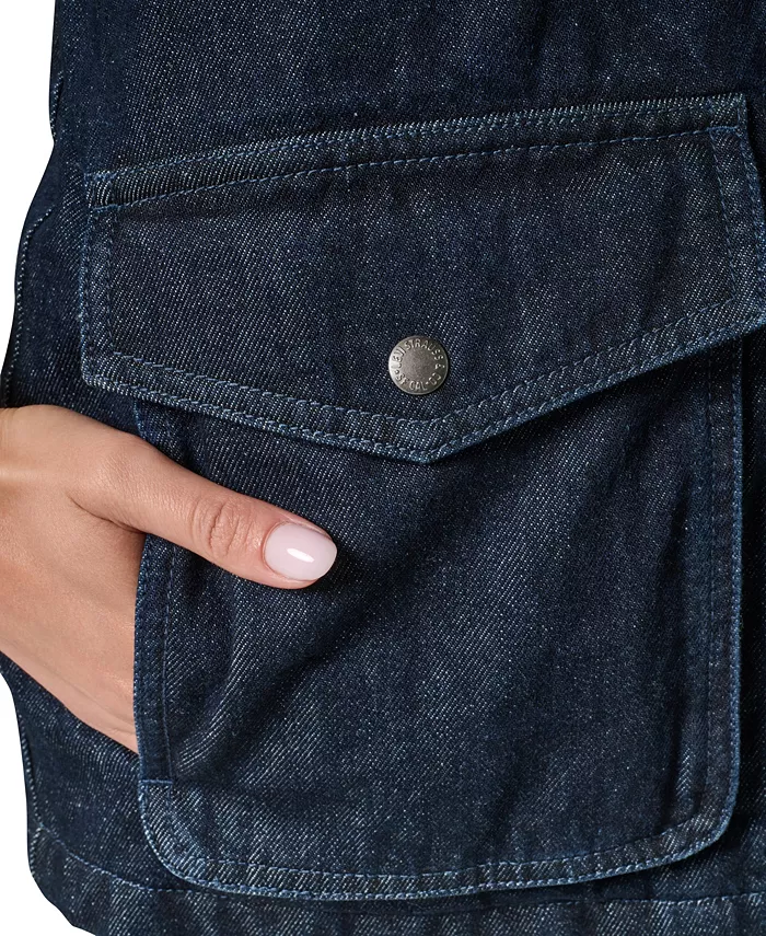 Women's Cinched Waist Barn Jacket - thumbnail 6