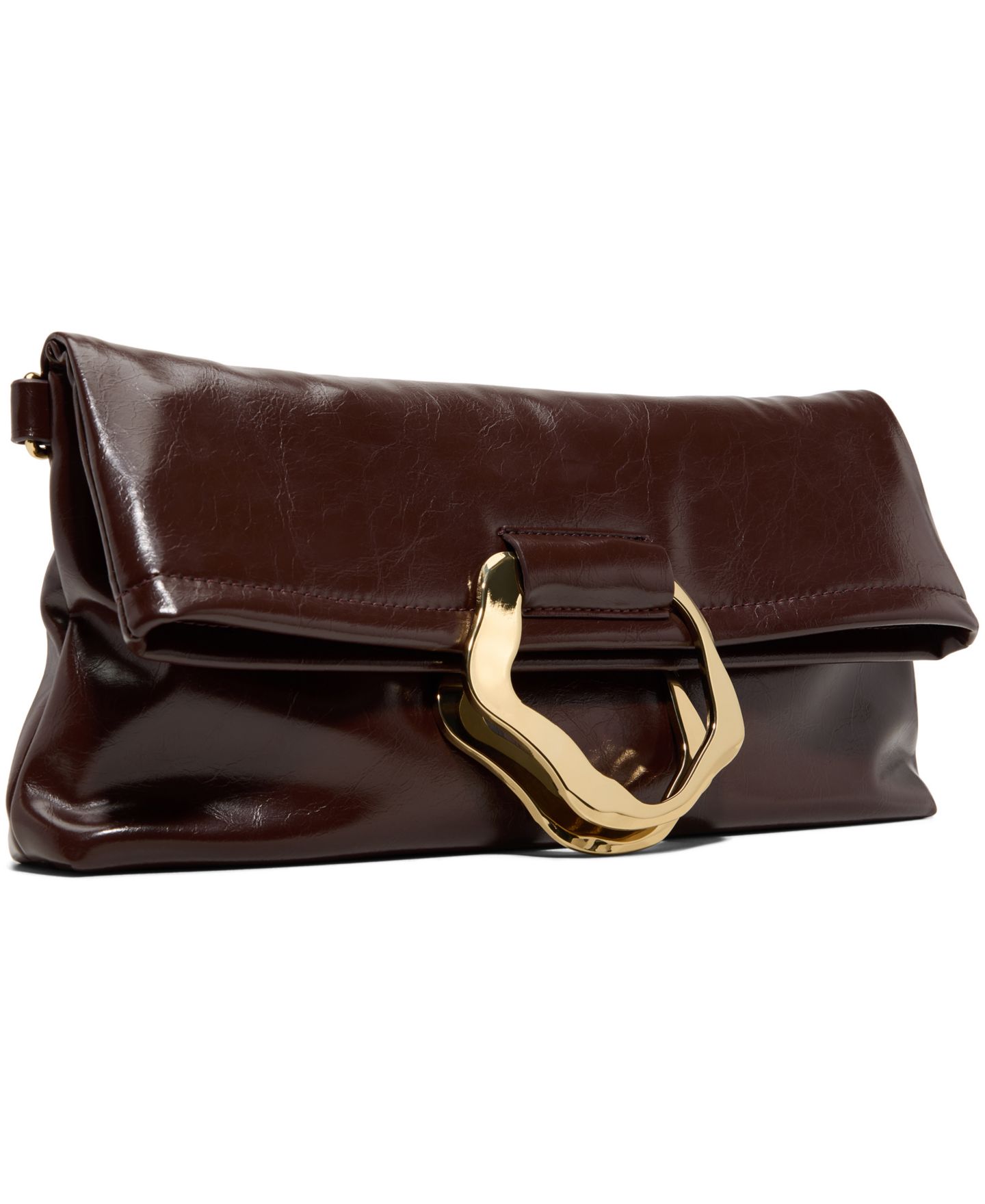 Женский клатч ALDO Zalinyaa Large Clutch Handbag, цвет: Коричневый — фото 3