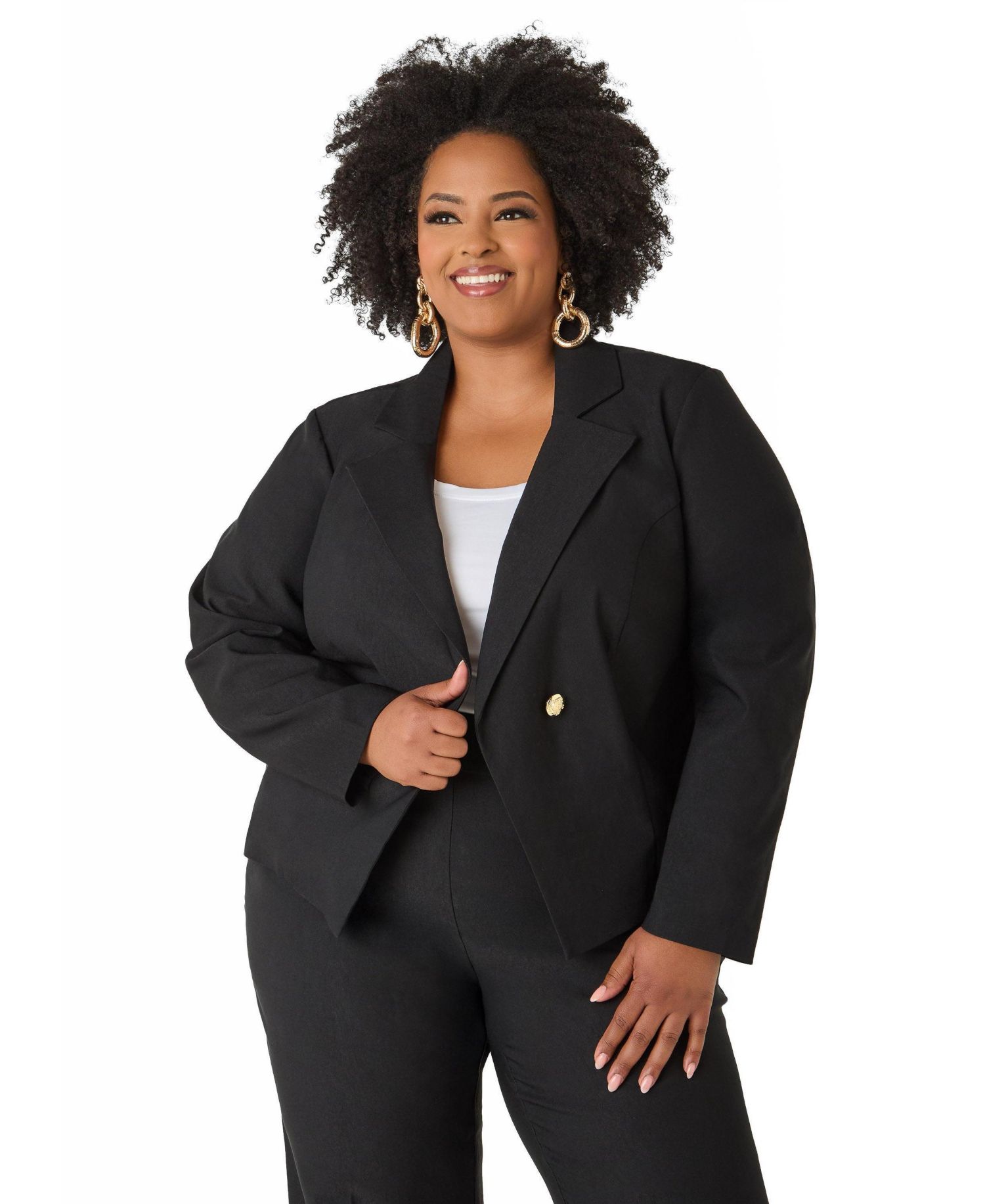 Women's Plus Size Millennium Embellished Blazer