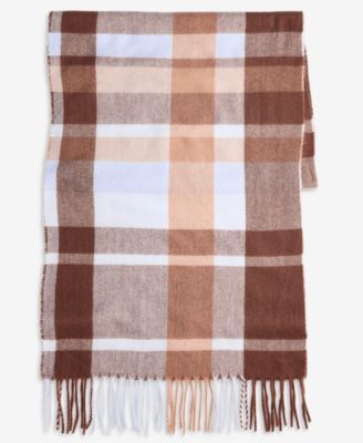 Women's Overscale Plaid Blanket Wrap Scarf