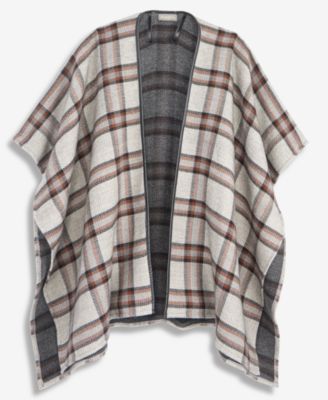 Women's Grid Plaid Topper