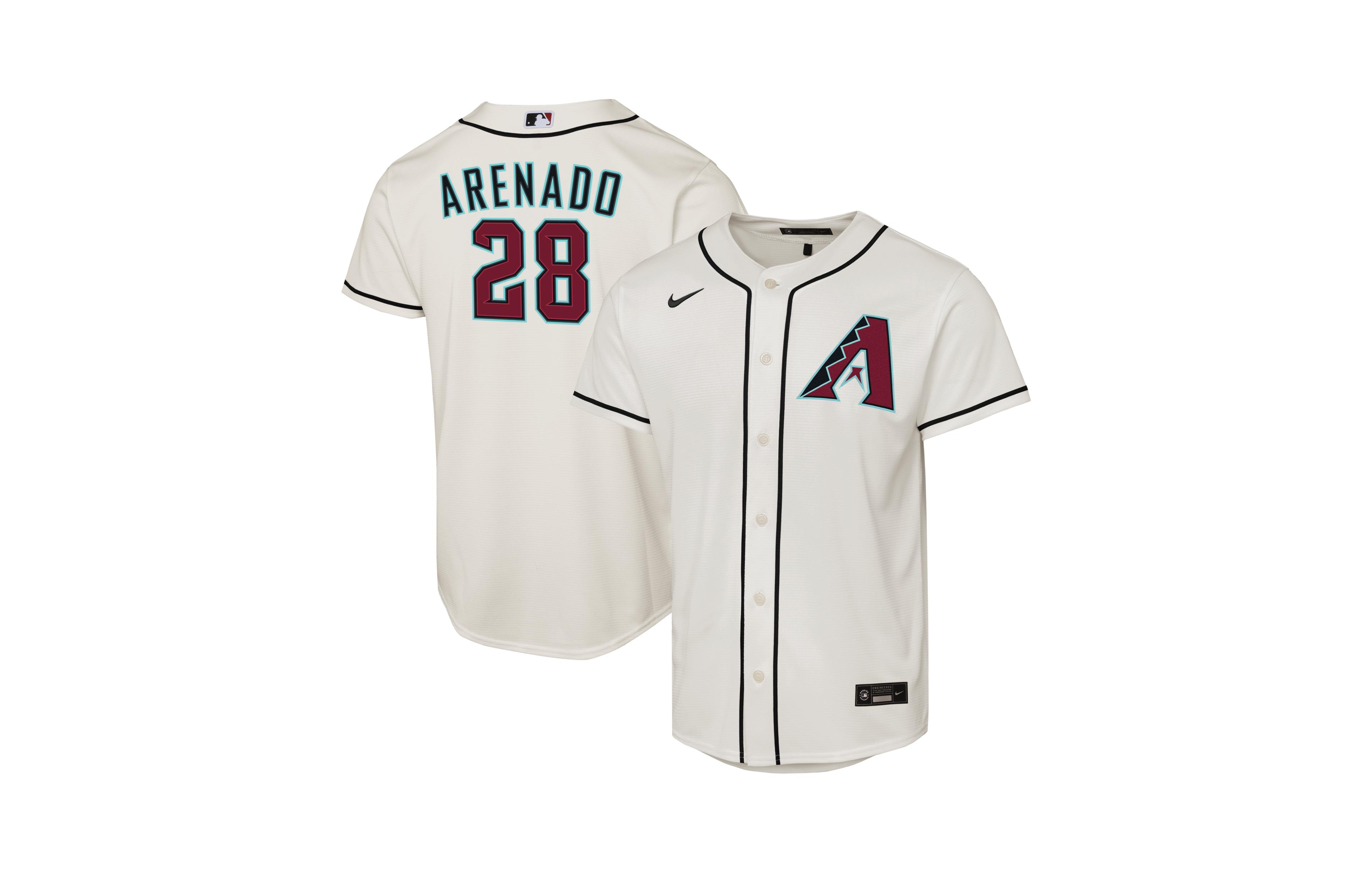 Nike Men's Nolan Arenado White Arizona Diamondbacks Home Replica Jersey