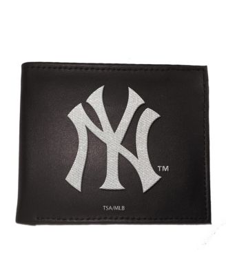 New York Yankees Synthetic Leather Embroidered Bifold Wallet