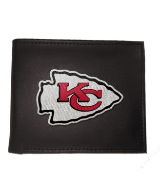 Kansas City Chiefs Synthetic Leather Embroidered Bifold Wallet