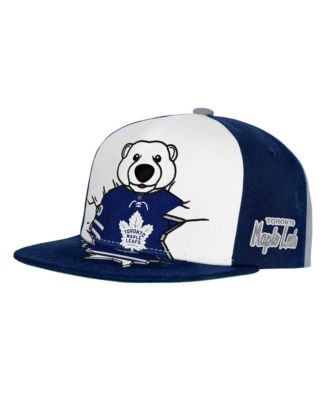 Big Boys and Girls Navy Toronto Maple Leaf's Mascot Snapback Hat