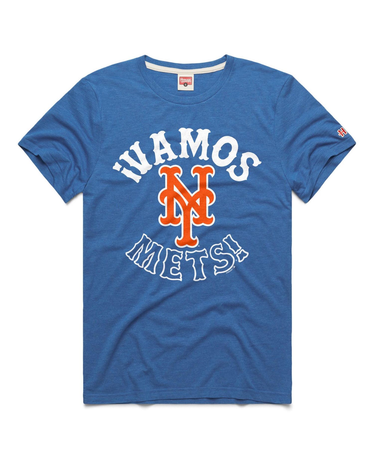 Men's Royal New York Mets Vamos Tri-Blend T-Shirt