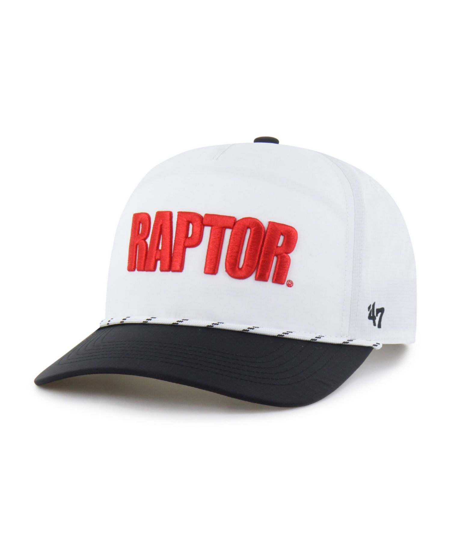 Men's White William Byron Driver Hitch Rope brr&deg; Adjustable Hat