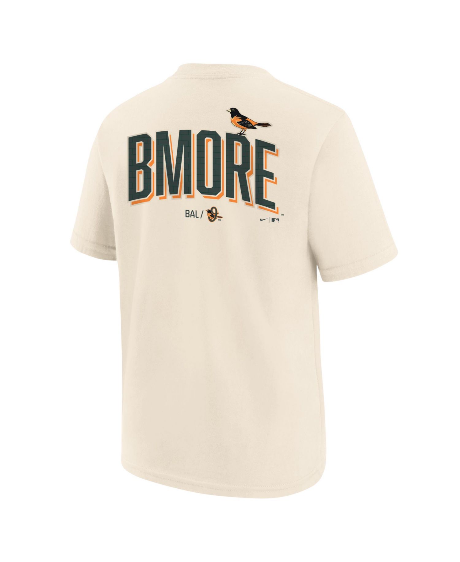 Big Boys and Girls Cream Baltimore Orioles 2026 City Connect T-Shirt
