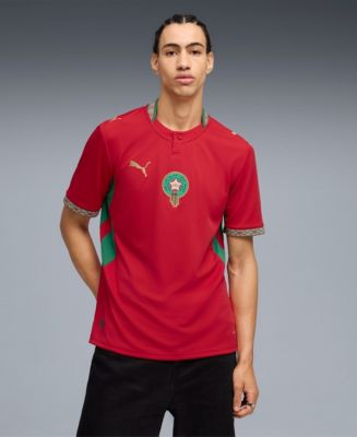 【定価2万】★コラボレア品★ムータマリン コラボ サッカージャージートップ Puma Men's Red Morocco National Team 2026 Home Replica Jersey - Macy's