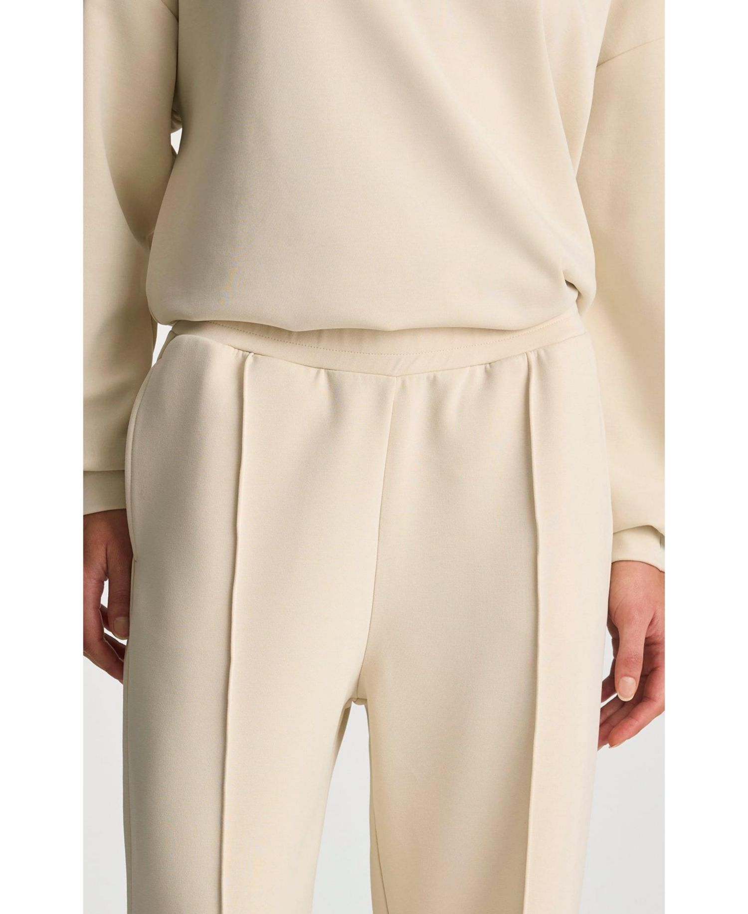 Women's Knitted Pants Bone