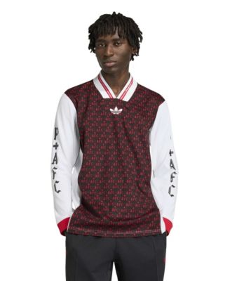 Men's Black Arsenal x Places Faces Lifestyle Long Sleeve Fashion Jersey