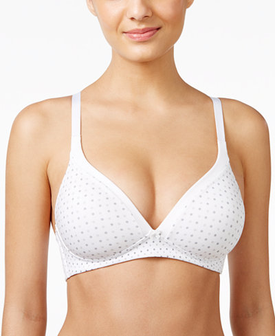 Warner's Invisible Bliss Cotton Wireless Bra RN0141A