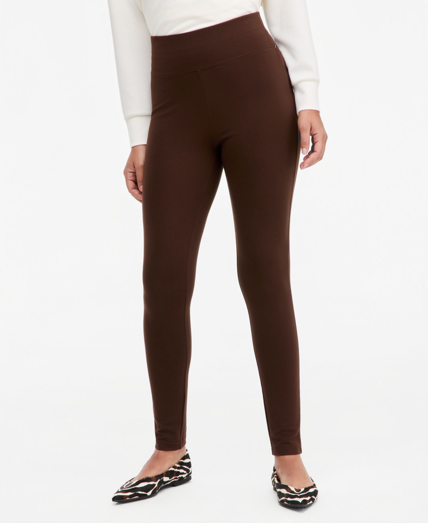 Women's High-Rise Ponte-Knit Leggings