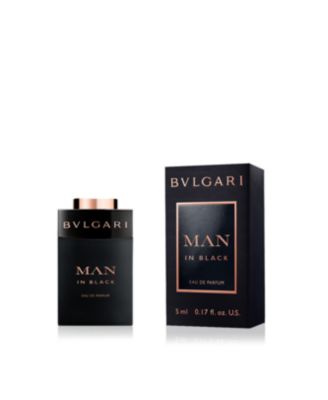 Free Bvlgari Man in Black Eau De Parfum 5 ml Mini Travel Spray with any $157 Bvlgari Men's Fragrance Purchase