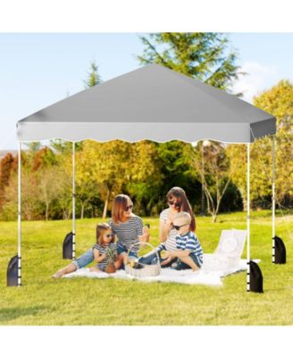 Portable Foldable Pop Up Canopy with Rolling Storage Bag
