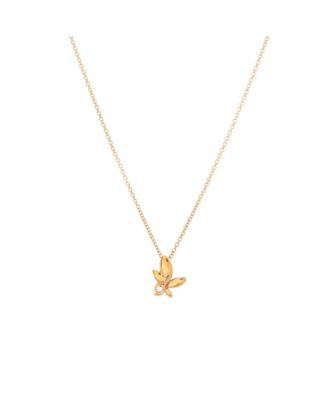 Paloma Picasso Olive Leaf Pendant Necklace