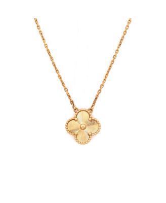 Vintage Alhambra Pendant Necklace