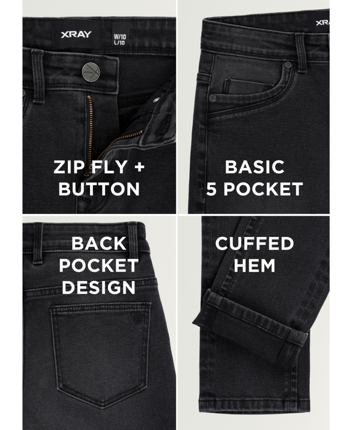 Xray Boy's Signature Slim Fit Jeans