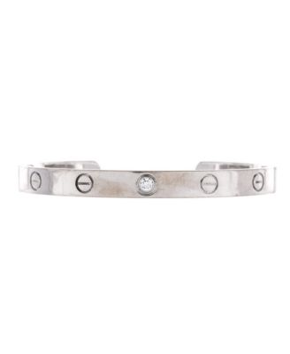 Love 1 Diamond Cuff Bracelet