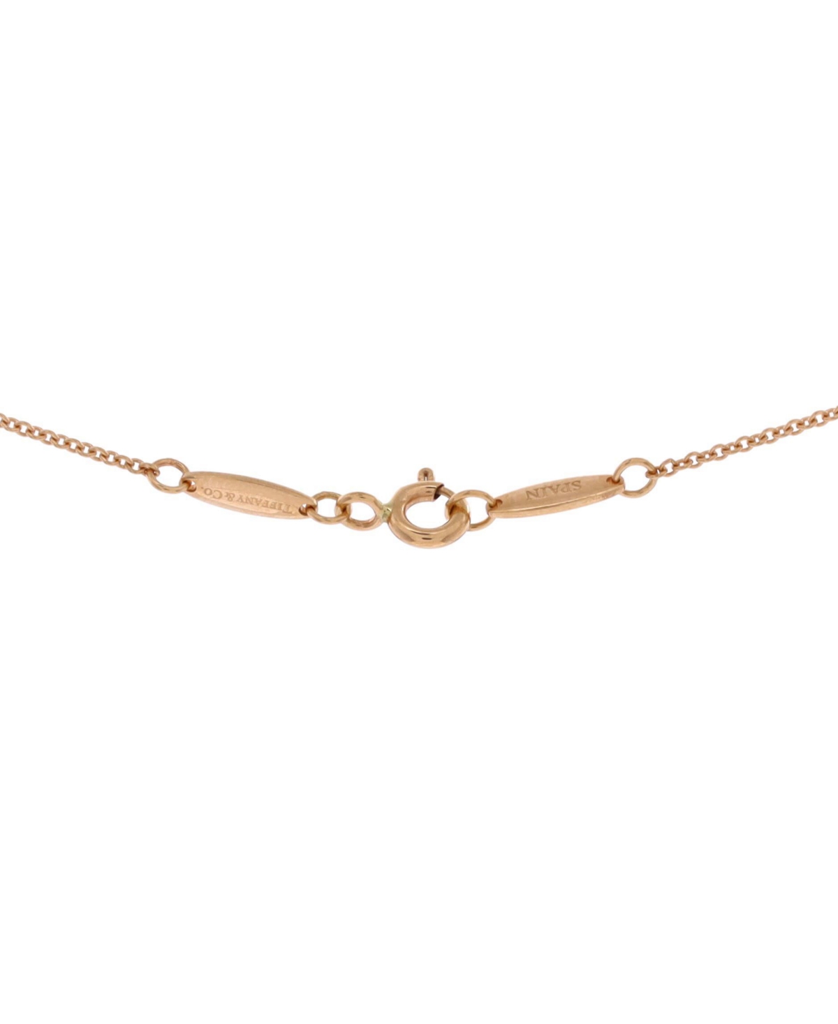 Pre-Owned Tiffany & Co Elsa Peretti Open Heart Pendant Necklace