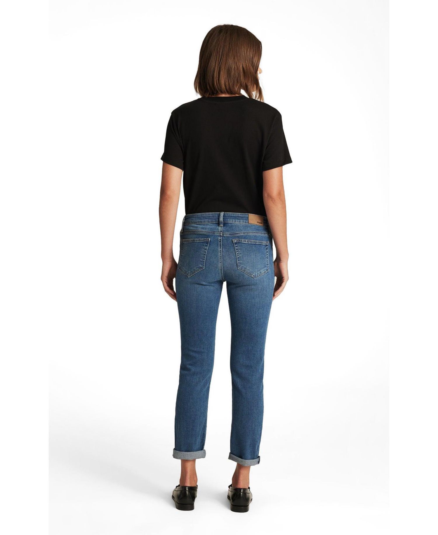 Women's Emma Mid Rise Slim Boyfriend Jeans