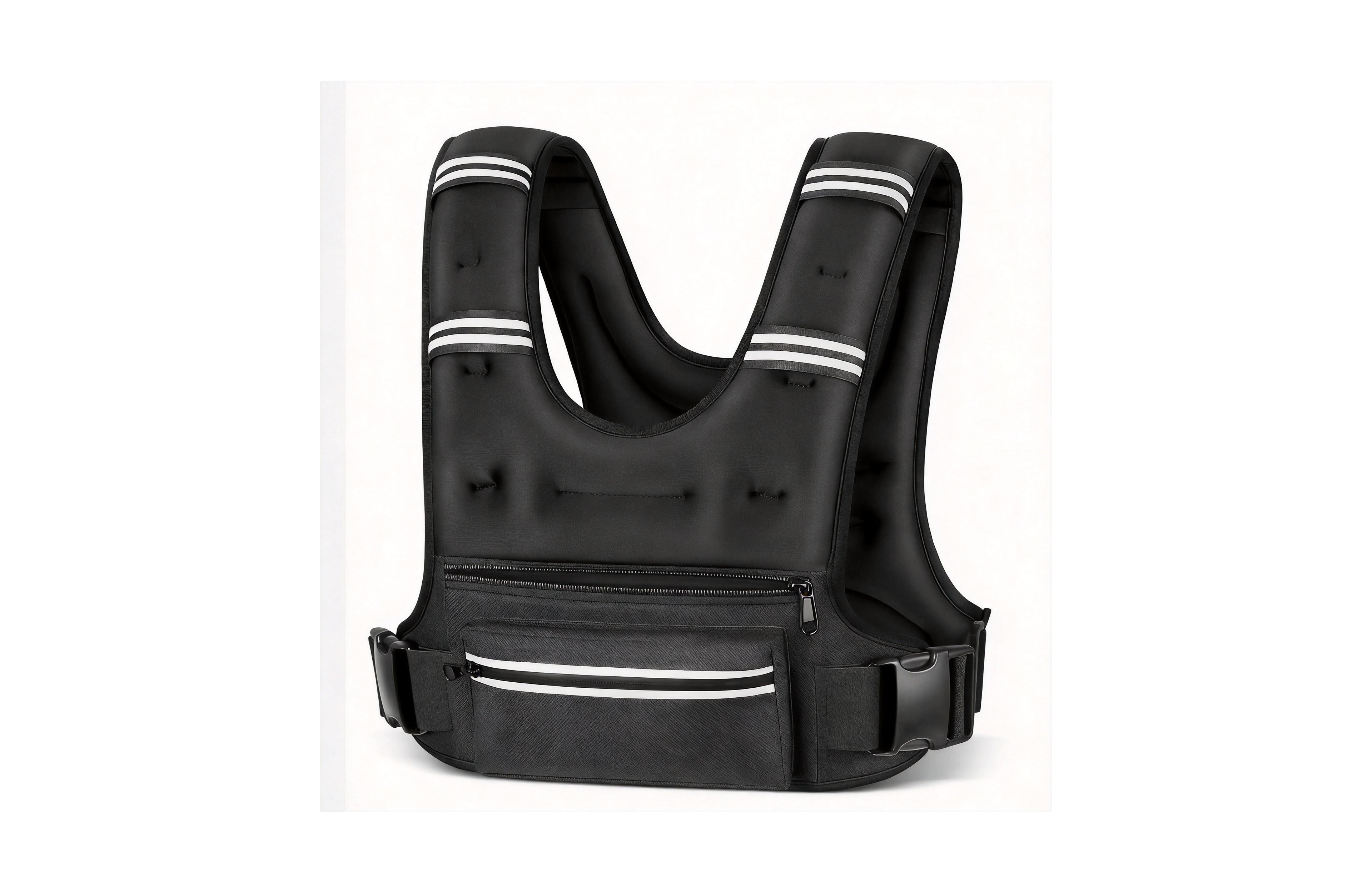 Aofar Weighted Vest Adjustable Straps Reflective Running Workout