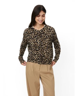 Women's MaLika Leopard Print Cardigan