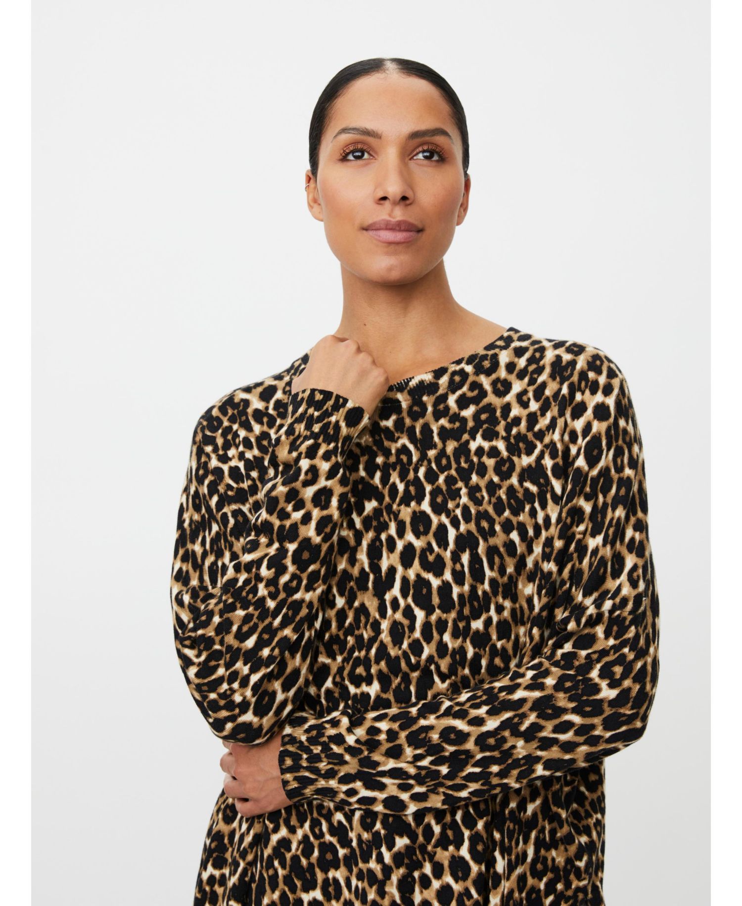Women's MaFeluci Leopard Print Jumper