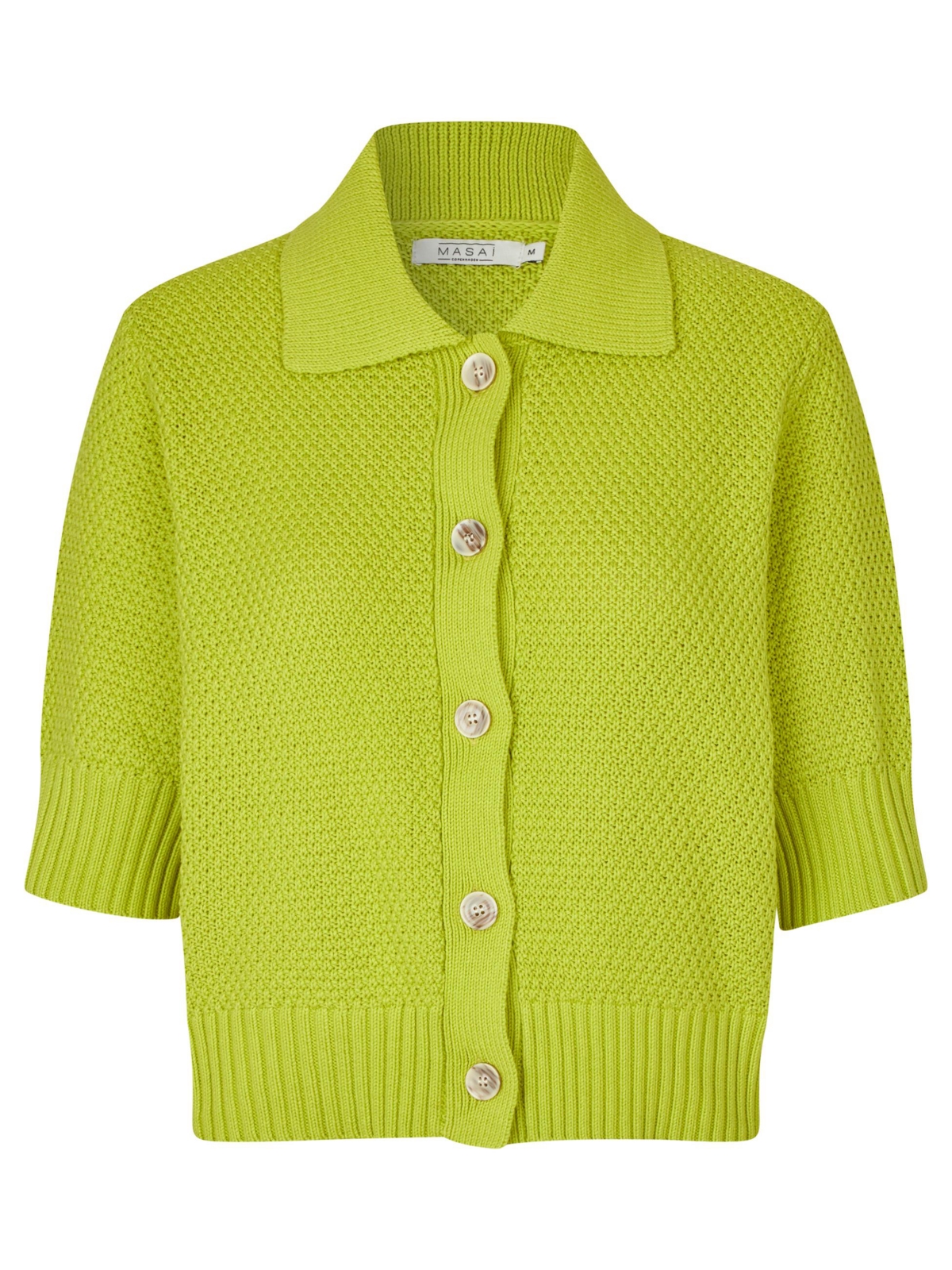 Masai Copenhagen Women's MaLiva Cropped Short Sleeve Cardigan