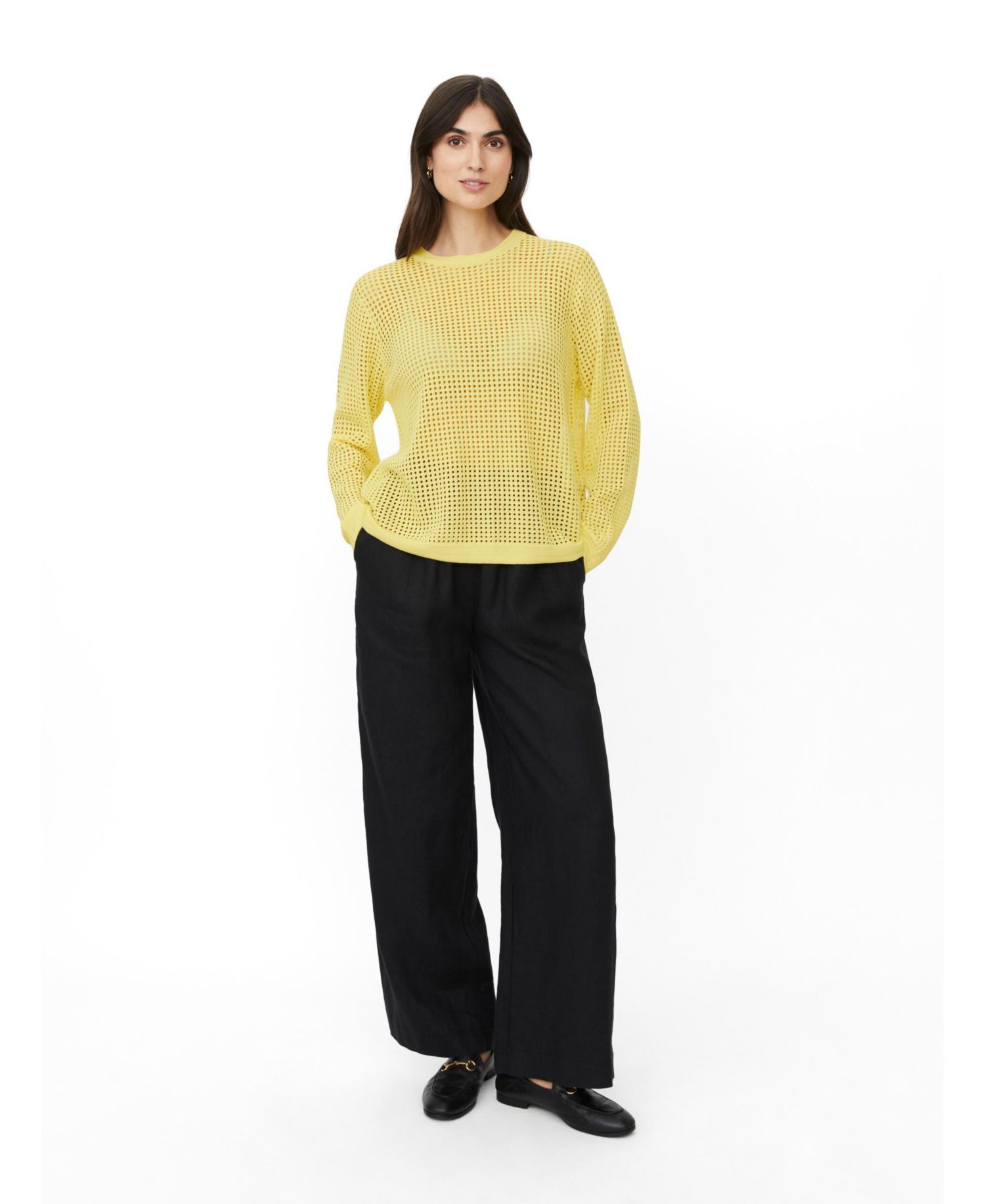 Women's MaForavine Open Knit Sweater