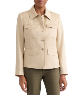 Women's Safari Button-Front Jacket