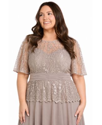 brown mother of the groom dresses Espresso Bride Highlights the shoulders with a sophisticated and feminine frame Raw Sienna Mother of the