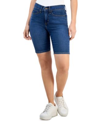 Women's Mid-Rise Shaping Bermuda Shorts