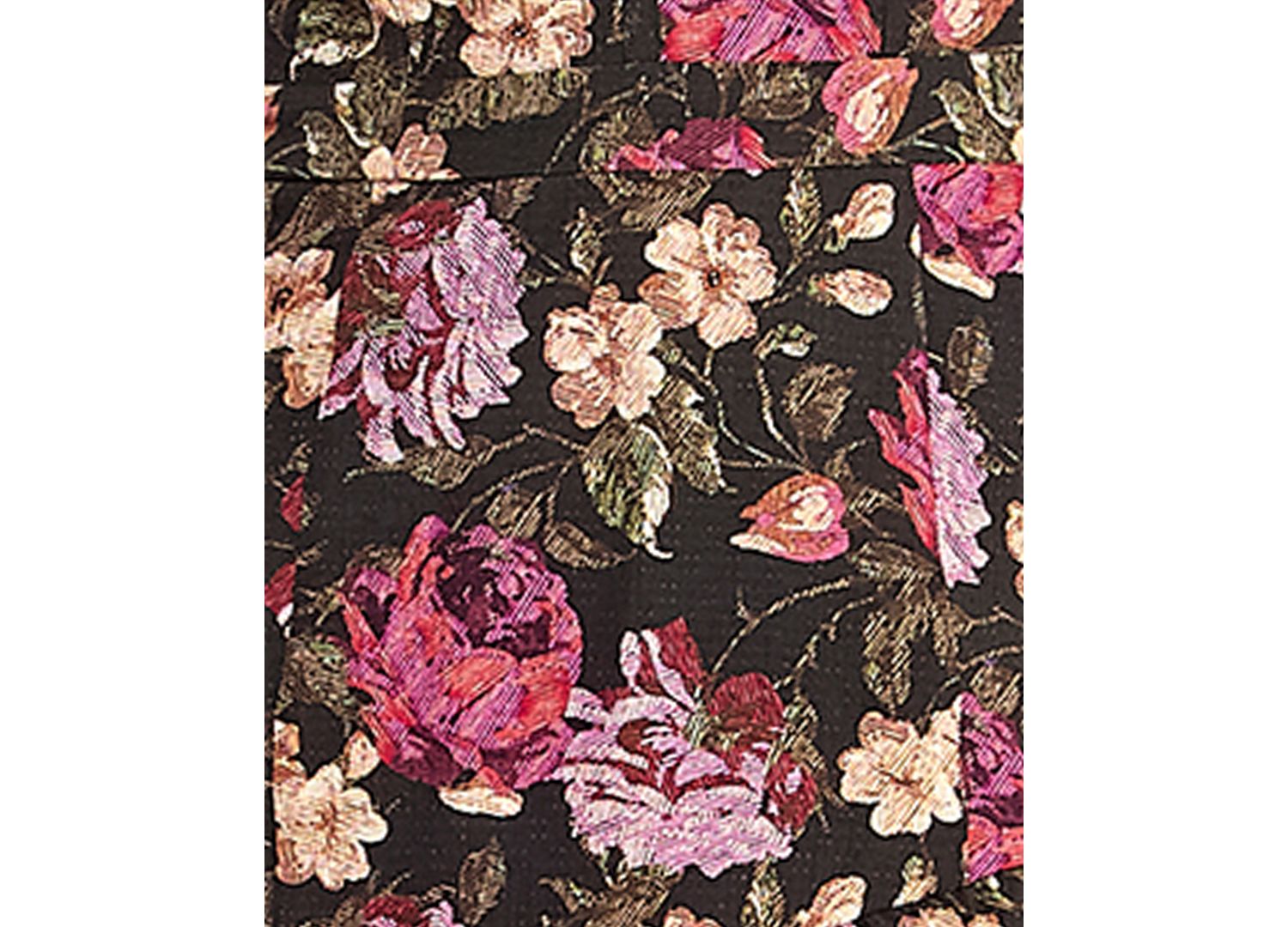 Juniors' Floral Tiered Midi Dress