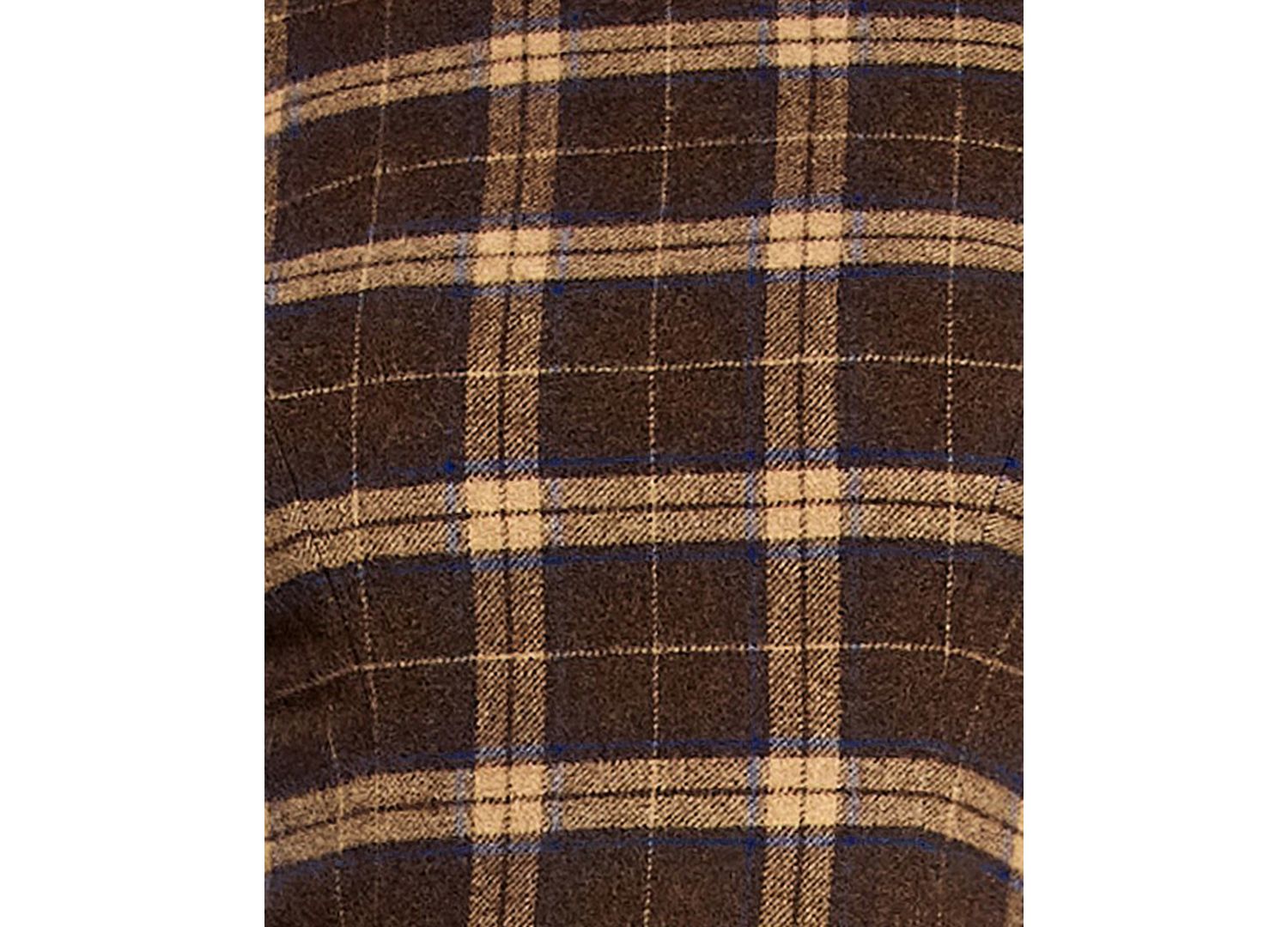 Juniors' Plaid Tie-Back Mini Dress