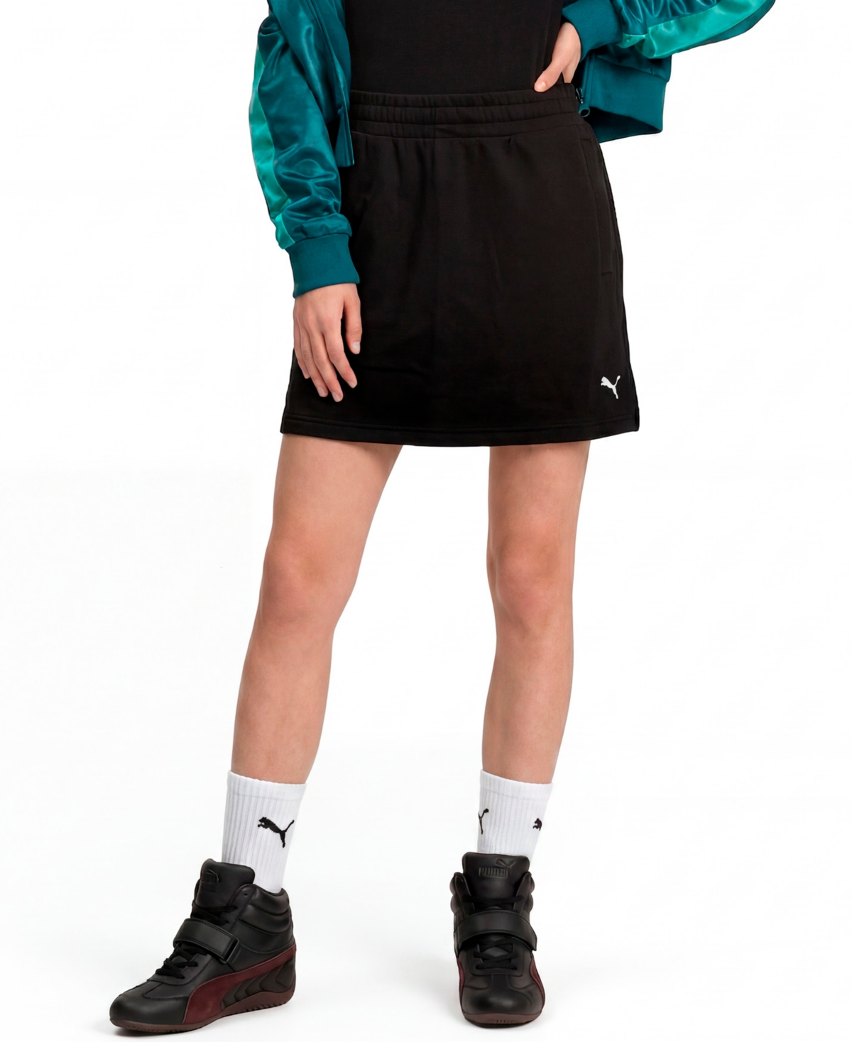 Puma Women's Double-Knit Skirt - Puma Black