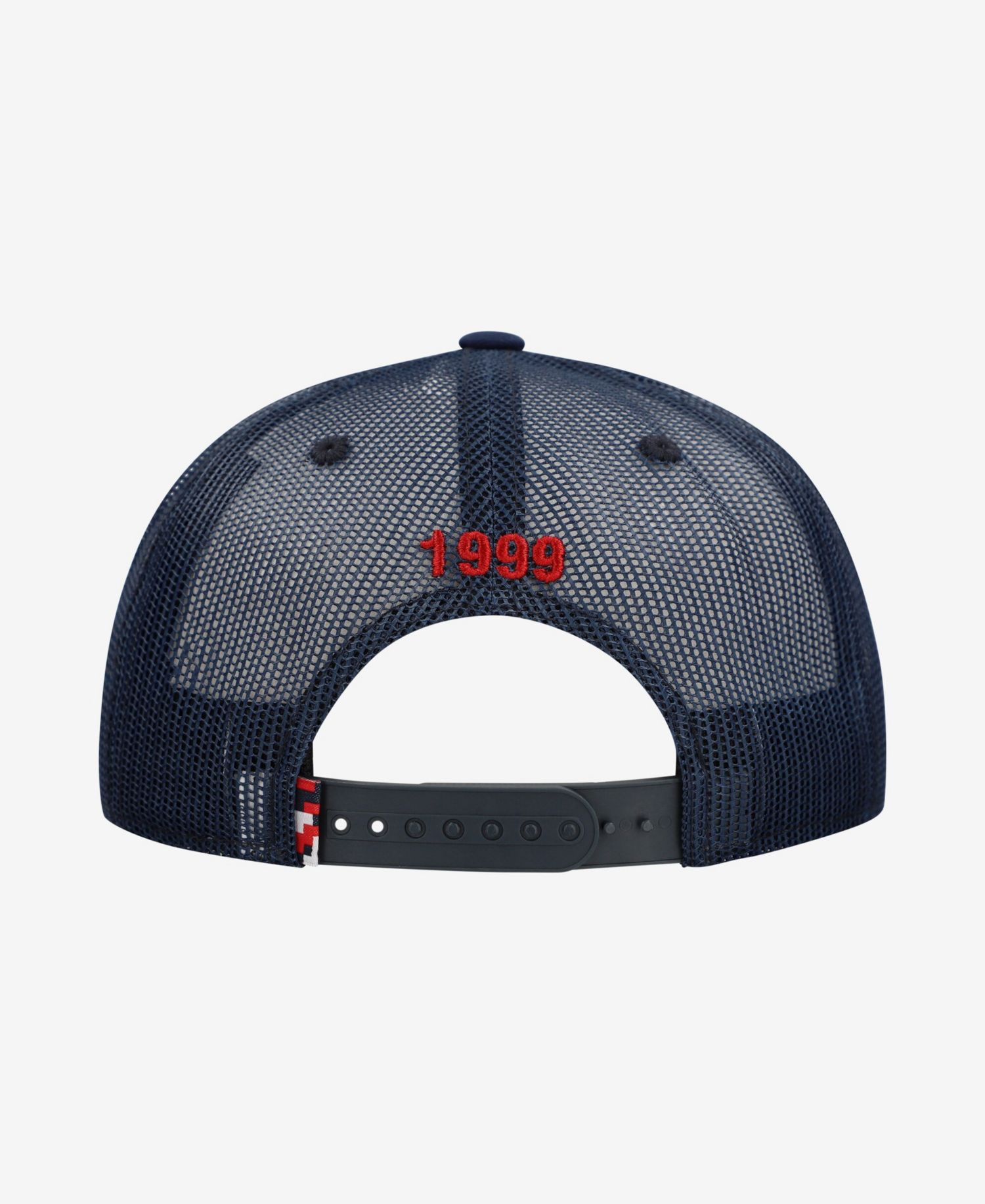Men's and Women's Navy USMNT Atmosphere Adjustable Trucker Hat