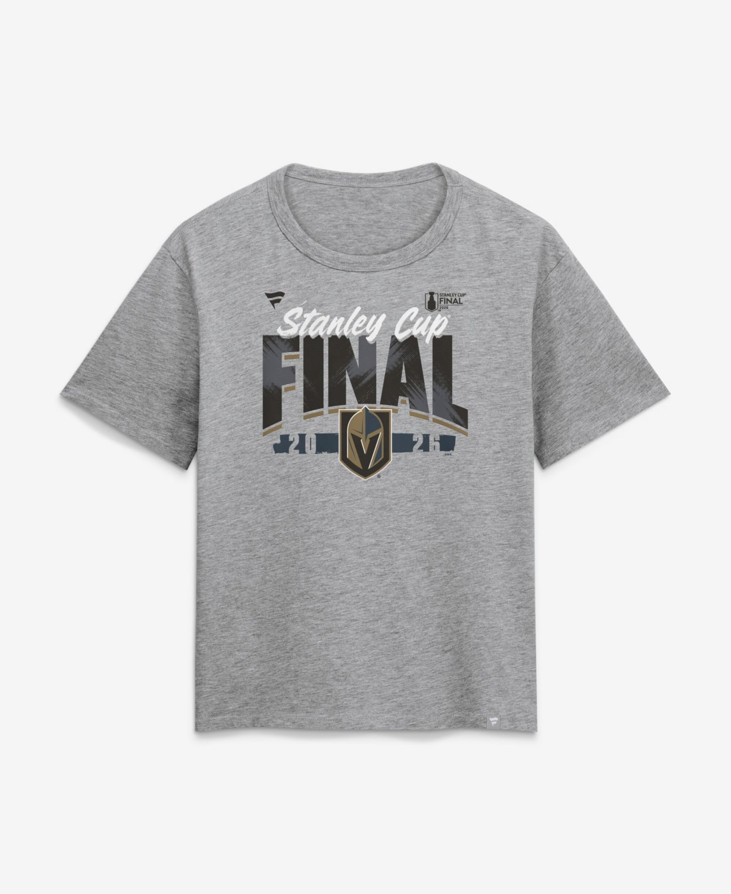 Women's Heather Gray Vegas Golden Knights 2026 Stanley Cup Final Roster T-Shirt