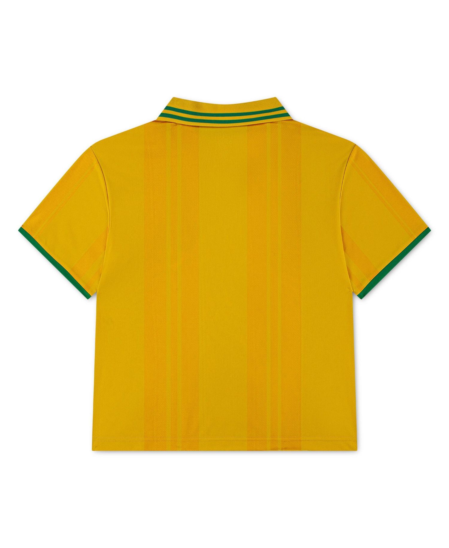 Big Boys and Girls Yellow Brazil National Team Polo shirt