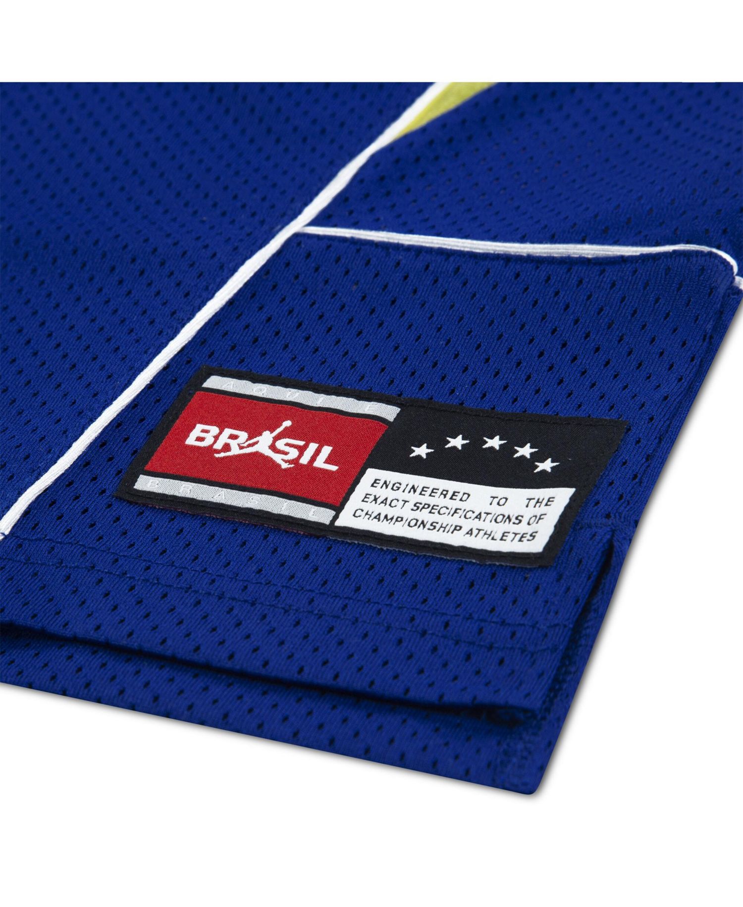 Big Boys and Girls Royal Brazil National Team Mesh Basketball Fashion Jersey