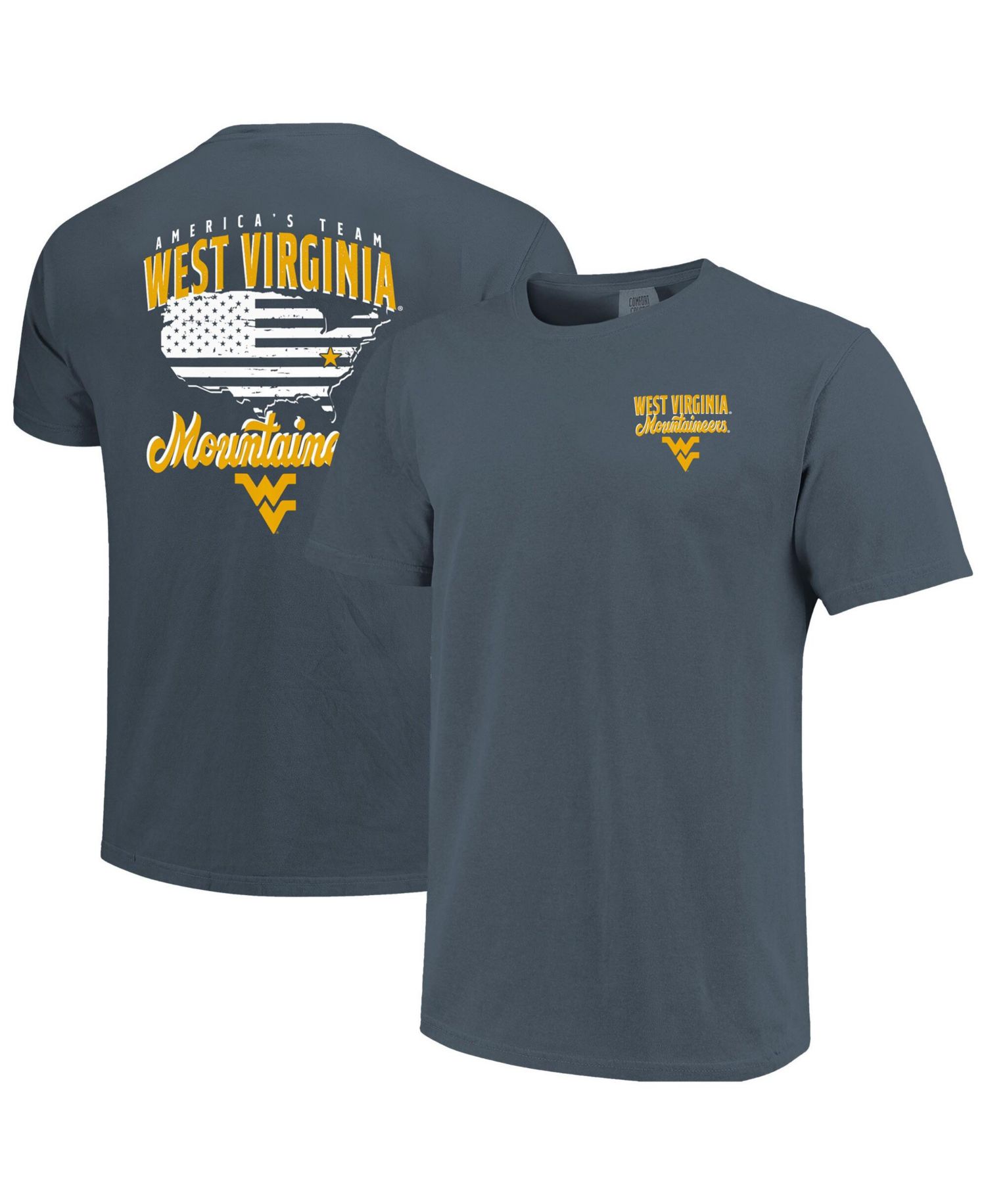 Men's Navy West Virginia Mountaineers America's Team T-Shirt