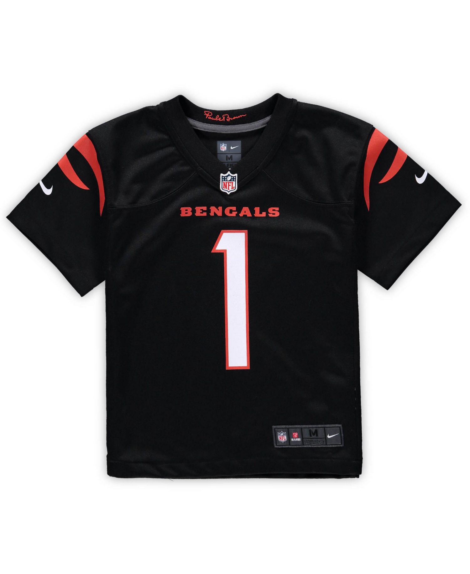 Preschool Ja'Marr Chase Black Cincinnati Bengals Game Jersey
