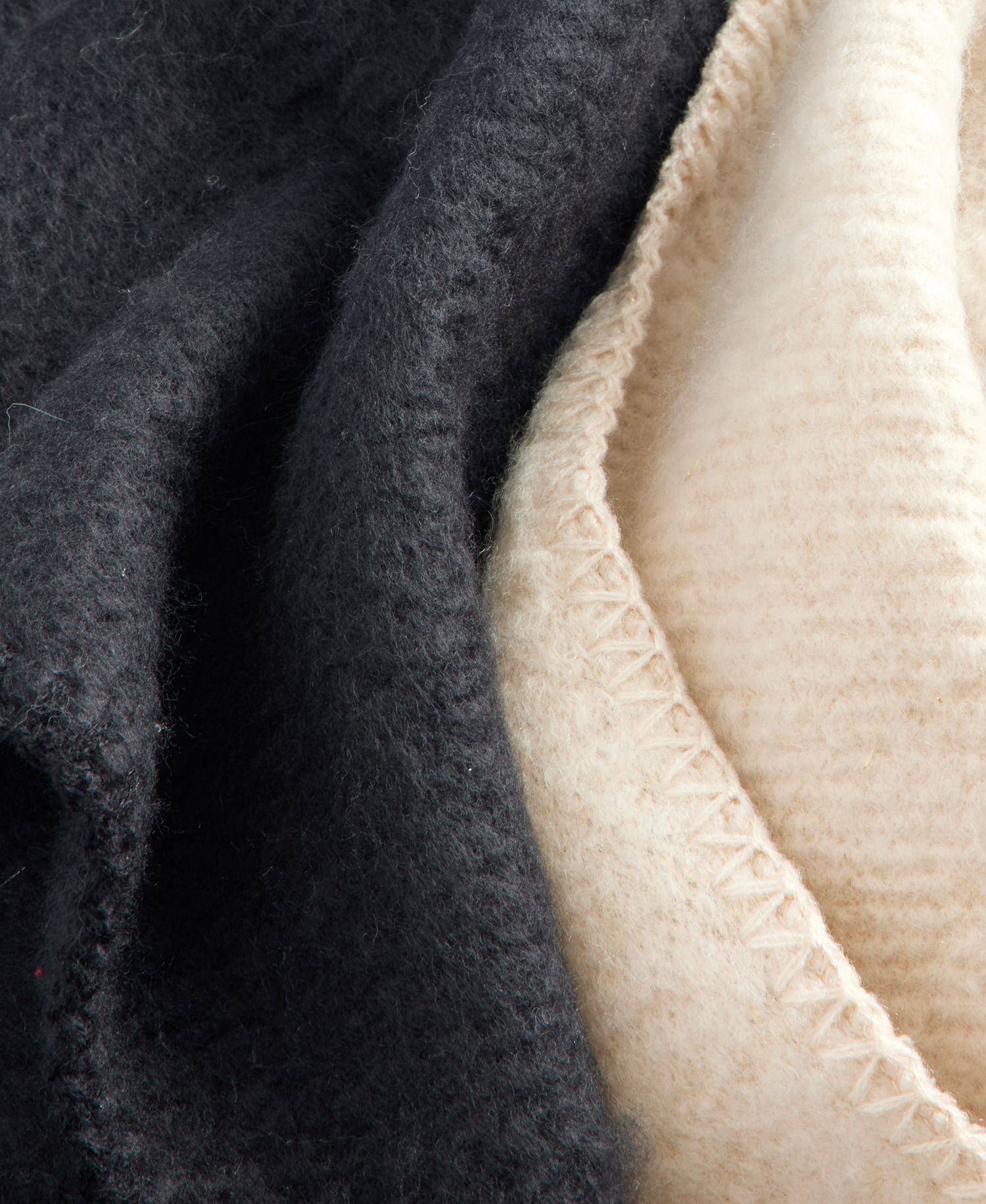 Women's Solid Boucl&eacute; Triangle Scarf