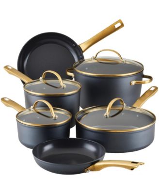 Forged Induction 12-Piece Aluminum Ceramic Nonstick Cookware Set