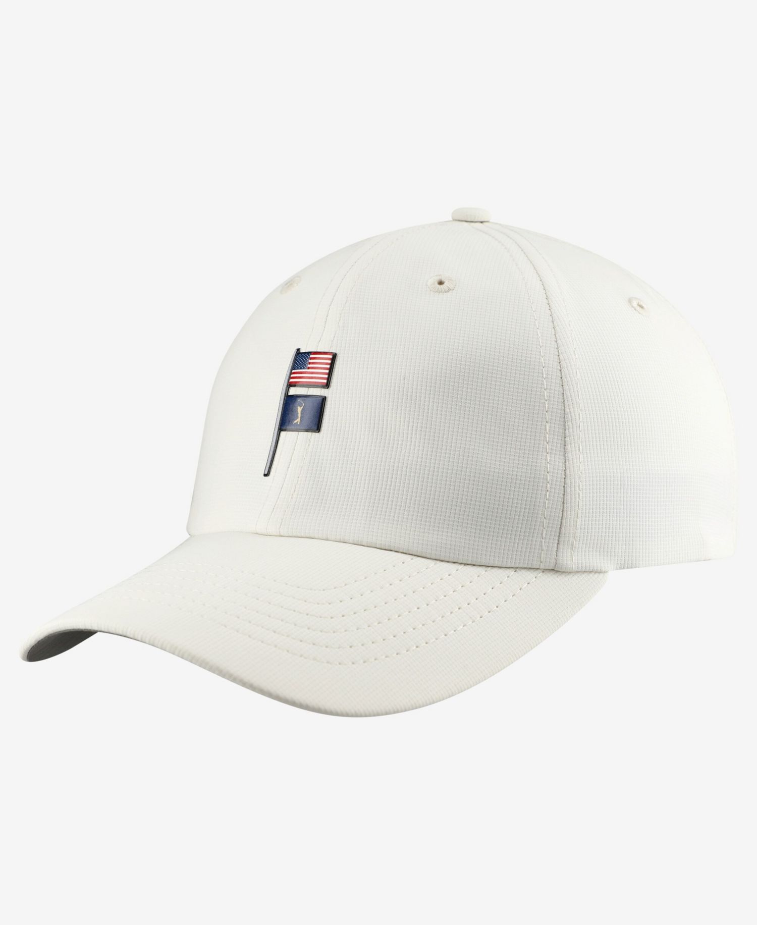 Men's Cream THE PLAYERS Original Performance Adjustable Hat