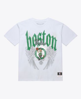 Men's White Boston Celtics Old English Classic T-Shirt