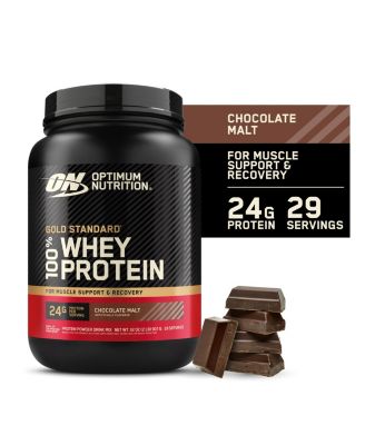 Gold Standard 100% Whey Protein Powder, Chocolate Malt, 2 Pound (Packaging May Vary)